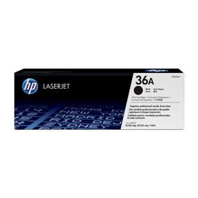 LaserJet 36A black toner