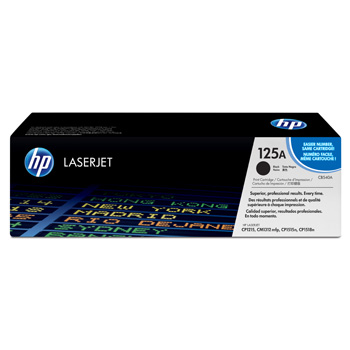 Color LaserJet 125A black toner