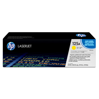 Color LaserJet 125A yellow toner