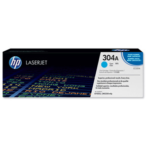 Color LaserJet 304A cyan toner 2,8K