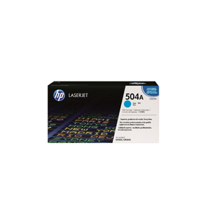 Color LaserJet 504A cyan toner 7K