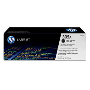 Color LaserJet 305A black toner