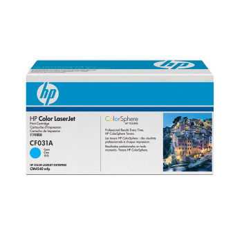 Color LaserJet 646A cyan print