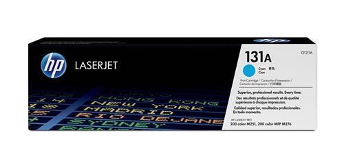 Color LaserJet 131A cyan toner cartridge