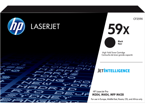 LaserJet 59X Black Toner Cartridge 10K