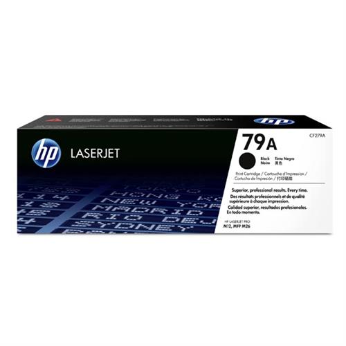 LaserJet 79A black toner cartridge