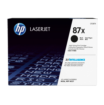 LaserJet 87X black toner HC