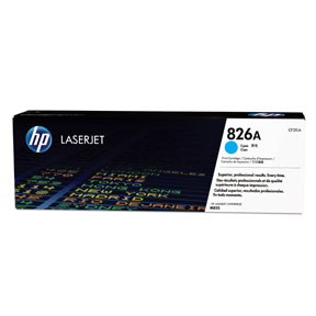 Color LaserJet 826A cyan toner