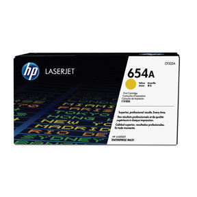 Color laserjet 654A yellow toner