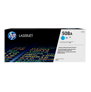 Color LaserJet 508A cyan toner