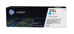 Color laserjet 312A cyan toner cartridge