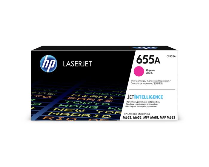 Color Laserjet 655A magenta toner