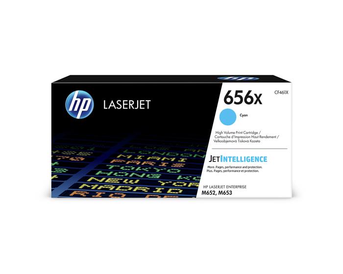 Color Laserjet 656X cyan toner