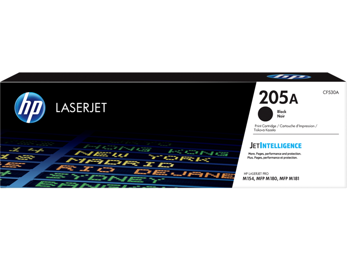 LaserJet 205A black toner