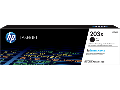 LaserJet 203X black toner