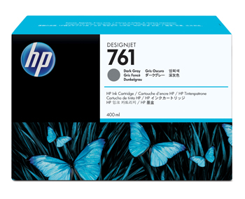 HP 761 dark grey ink cartridge, 400ml