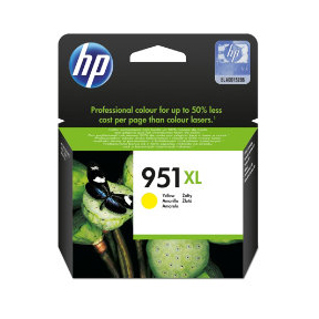 HP 951 XL yellow ink cartridge, blistered