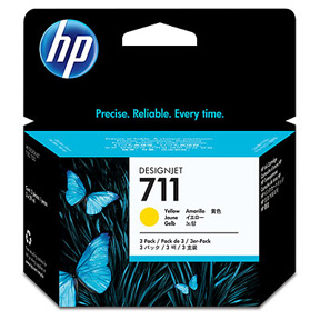 HP 711 yellow ink cartridge, 29 ml (3)