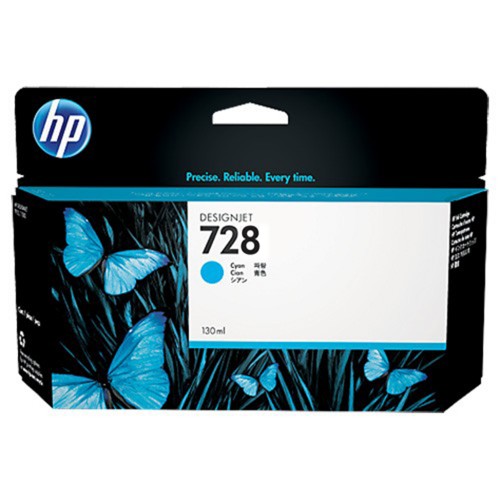 HP 728 Cyan ink cartridge 130ml