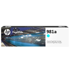 HP 981A cyan ink cartridge