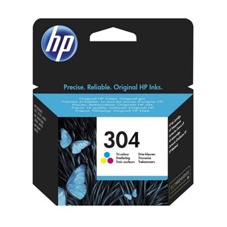 HP 304 colour ink cartridge blistered