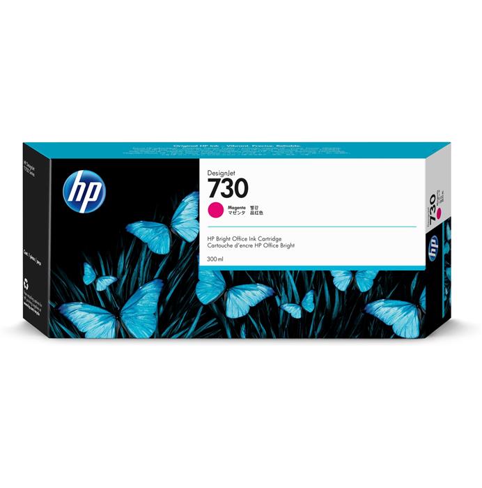 HP HP 730 300 ml. Magenta DesignJet Ink Cartridge