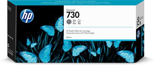 HP HP 730 300 ml. Gray DesignJet Ink Cartridge