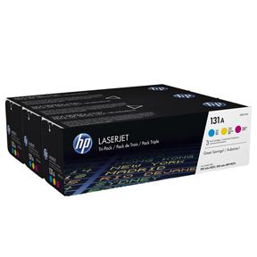 Color LaserJet 131A c/y/m tri-pack