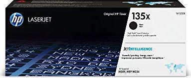 HP 135X Black Original LaserJet Toner Cartridge 2.4K