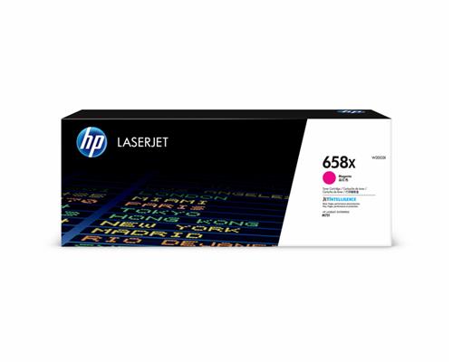 Color LaserJet 658X Magenta LaserJet Toner Cartridge 28K