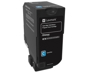 CS725 toner cyan 12k (return)