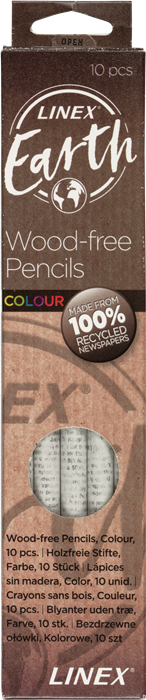 Linex earth colour pencils