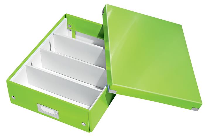 Organizer boks Click&Store mellem grøn