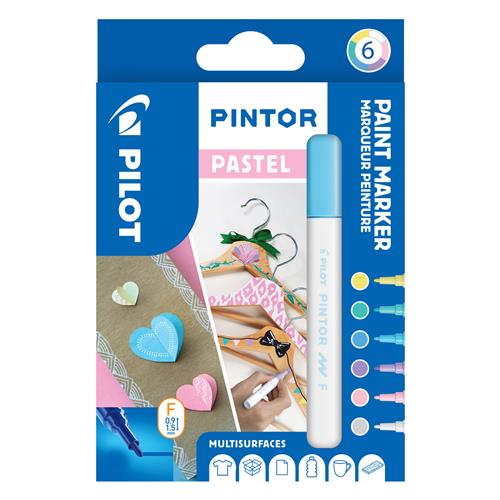 Marker Pintor Fine Pastel Mix 1,0 ass (6)