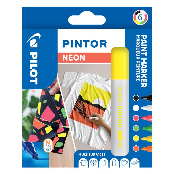 Marker Pintor Medium Neon 1,4 ass (6)