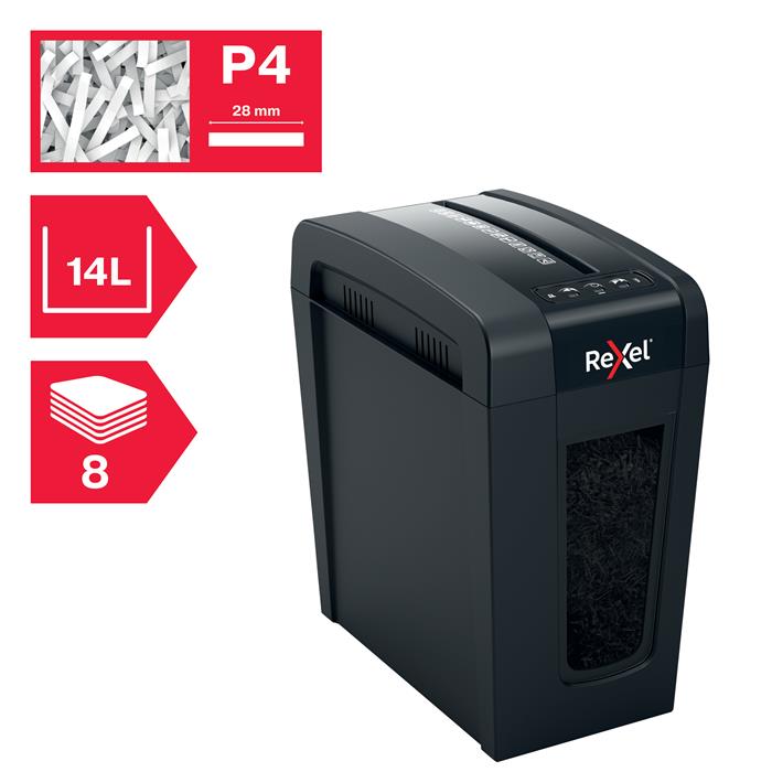 Makulator Rexel Secure X8-SL P4