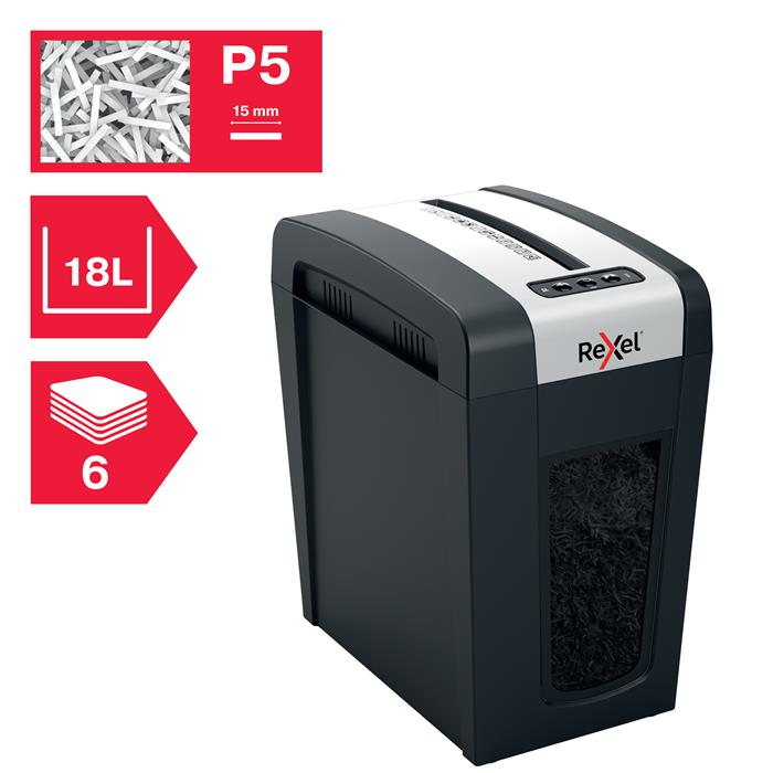 Makulator Rexel Secure MC6-SL P5