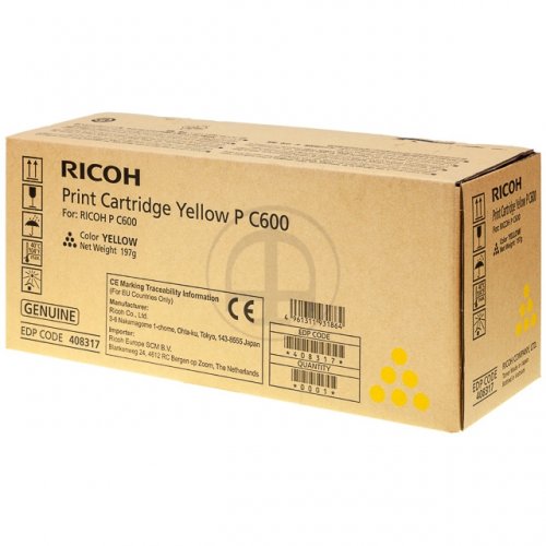 Ricoh PC600 yellow toner 13k