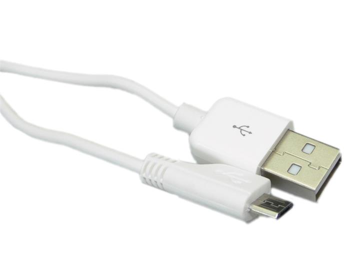 Sandberg USB-A to MicroUSB, White (1m)