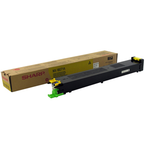 Sharp MX18GTYA MX1800 Yellow Toner 10K