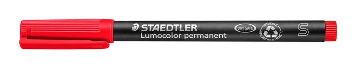 Marker Lumocolor Perm 0,4mm rød