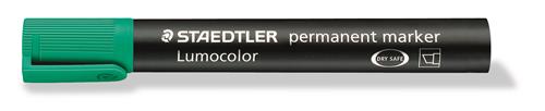 Marker Lumocolor Perm skrå 2-5mm grøn