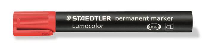 Marker Lumocolor Perm rund 2,0mm rød