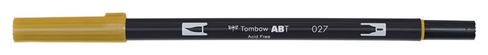 Marker Tombow ABT Dual Brush 027 dark ochre