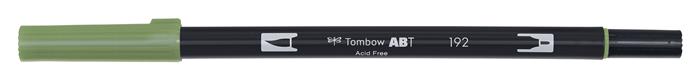 Marker Tombow ABT Dual Brush 192 aspargus