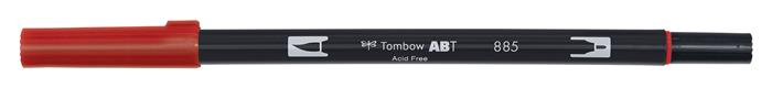 Marker Tombow ABT Dual Brush 885 warm red