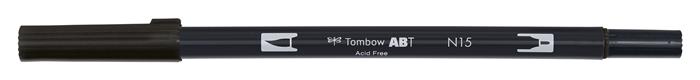 Marker Tombow ABT Dual Brush N15 black