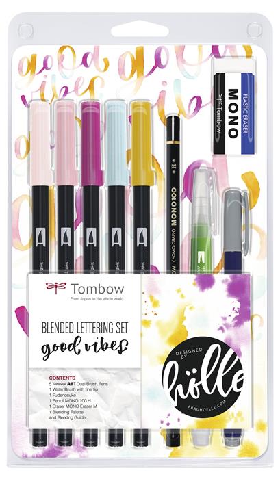 Blended lettering set Tombow Good Vibes