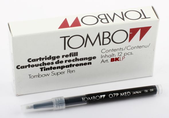 Rollerpen refill Tombow 0,10 sort