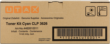 Utax CLP3626  toner cyan 10K